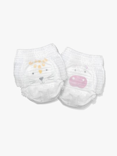 Kit & Kin Eco Nappy Pants White 4 9 15kg Kit & Kin Eco Nappy Pants White 4 9 15kg