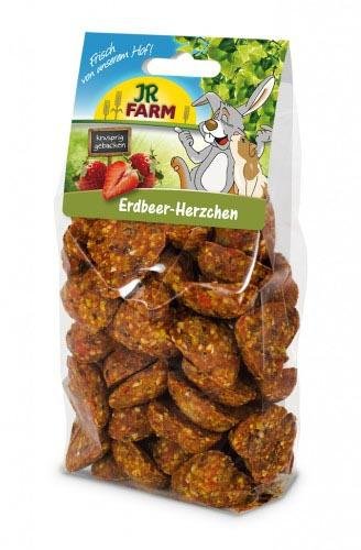 Jr Farm Jordbærhjerter Godbit 150G