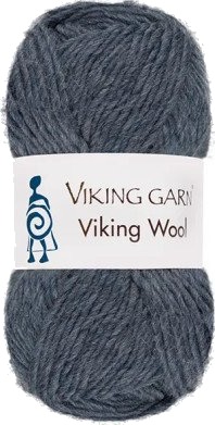 Viking Of Norway Viking Garn Wool Denim Blå 527