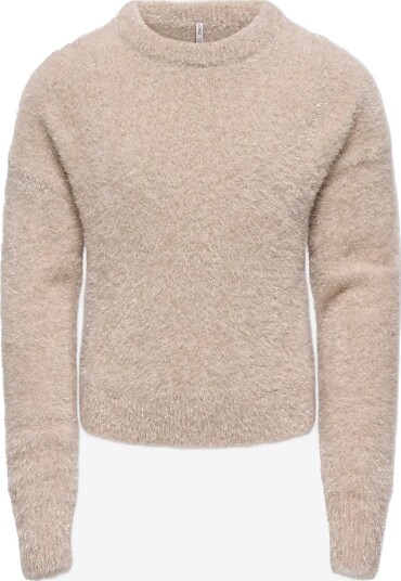 Kids Only Kogpiumo Glitter L/S O Neck Knt   WHITECAP GRAY   146 152