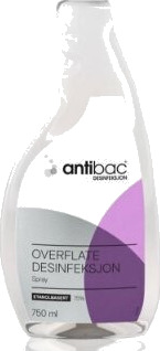 Antibac 75% overflatedesinfiserende spray