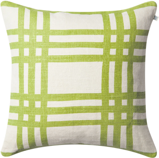 Chhatwal & Jonsson Shimla putetrekk 50x50 cm Lime Chhatwal & Jonsson Shimla putetrekk 50x50 cm Lime