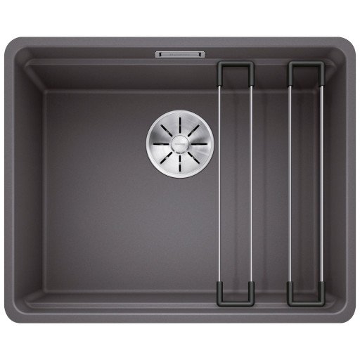 Blanco Etagon 500-F UXI kjøkkenvask 52,7 x 42,7 cm, grå Blanco Etagon 500-F UXI kjøkkenvask 52,7 x 42,7 cm, grå