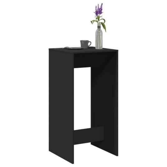  Barbord svart 51x50x103,5 cm konstruert tre 8721158387073