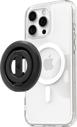 Spigen O Mag Magnetisk Mobilholder med Justerbar Stativ Svart Spigen O Mag Magnetisk Mobilholder med Justerbar Stativ Svart