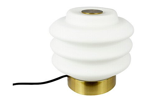 Dyberg Larsen Diva Bordlampe H15 Opal/ Messing