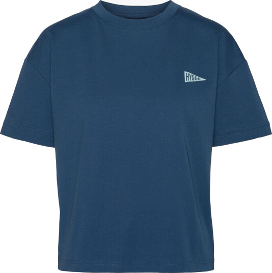 Hygge Women"s Graphic T Shirt Blå XL