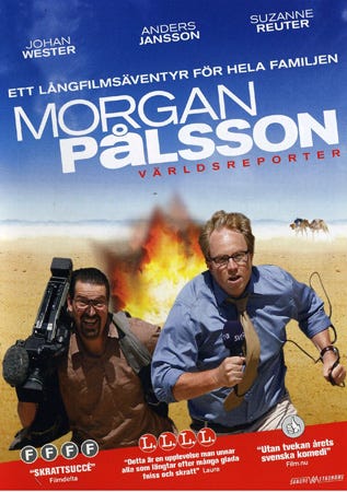 Morgan Pålsson Världsreporter (2008) DVD Morgan Pålsson Världsreporter (2008) DVD
