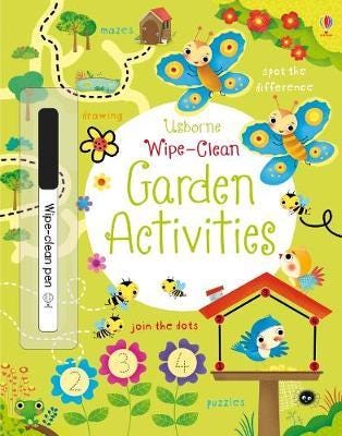 WipeClean Garden Activities WipeClean Garden Activities