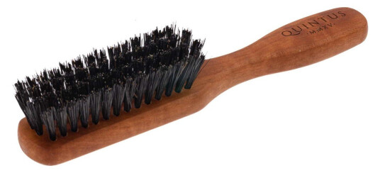 Quintus Mmxv Beard Brush Pearwood with Handle Wild Boar Bristles Quintus Mmxv Beard Brush Pearwood with Handle Wild Boar Bristles