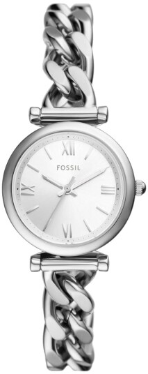 Fossil Dameklokke ES5331 Carlie Sølvfarget/Stål Ø28 mm