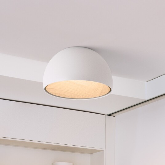 Duo 4874 LED taklampe hvit – Vibia   Stue   Moderne   Metall   Rund