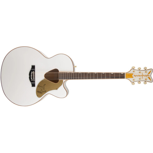 Gretsch G5022cwfe Rancher Falcon Jumbo Fishman Pickup System, White Gretsch G5022cwfe Rancher Falcon Jumbo Fishman Pickup System, White