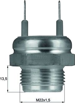 MAHLE TSW 10D Temperaturbryter, kjølevifte MAHLE TSW 10D Temperaturbryter, kjølevifte