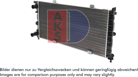 AKS DASIS 080830N Radiator motorkjøling