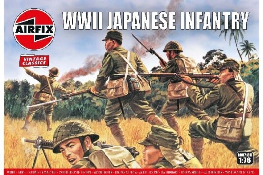 Airfix 1:76 Japansk Infanteri Modellsett