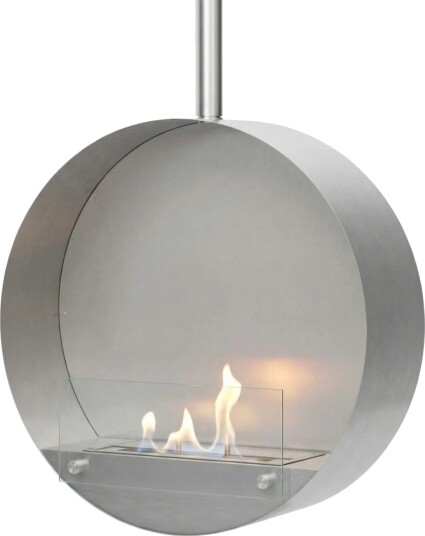 Scandiflames Ottawa Takhengt Biopeis - Stål - 60 cm