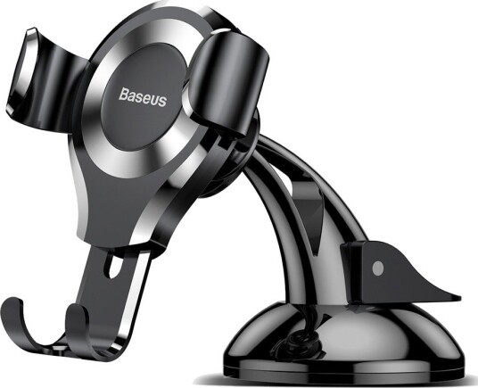Baseus Suction Cup Gravity Car Mount - Mobilholder til Bil - Max Mobil: 63 x 88mm - Svart Baseus Suction Cup Gravity Car Mount - Mobilholder til Bil - Max Mobil: 63 x 88mm - Svart