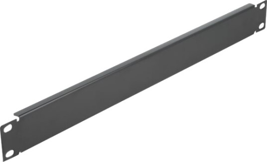 Delock Dekkepanel For Rackavskjerming Svart 1U 19" 66289