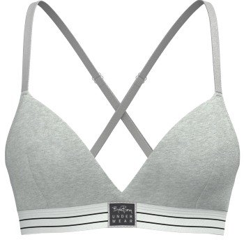 Björn Borg BH Original Triangle Bra Grå bomull Large Dame Björn Borg BH Original Triangle Bra Grå bomull Large Dame