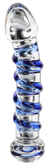 TOYJOY G-Spot Gemstone Glassdildo 18 cm     - Klar
