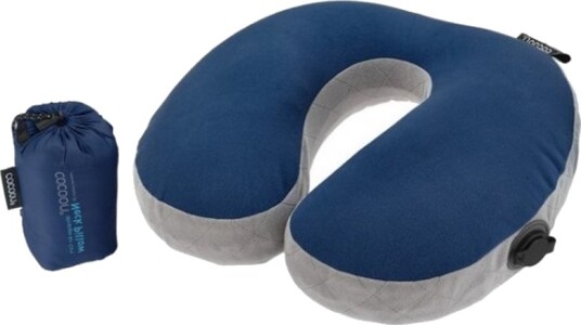 Cocoon U Shaped Neck Pillow Galaxy Blue/ Grey