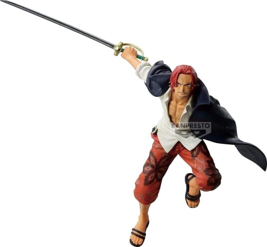 Northix One Piece Shanks Battle Record-figur 17 cm samleobjekt