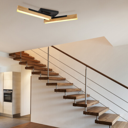 Trio Lighting Kerala taklampe - Svart