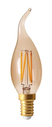 PR Home LED-pære E14 Gull 2000K 3,5W