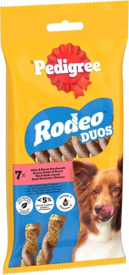 Pedigree Rodeo Duos Sparepakke Og Bacon 10 X 7 Stk Kylling Pedigree Rodeo Duos Sparepakke Og Bacon 10 X 7 Stk Kylling