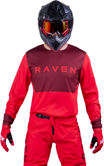 Raven Crosstrøye RV 2 Rødvin farget