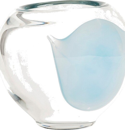 OYOY Living Design Vase Living høyde 13 cm Blå