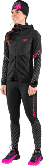 Dynafit Women's Reflective Tights L, Black Out