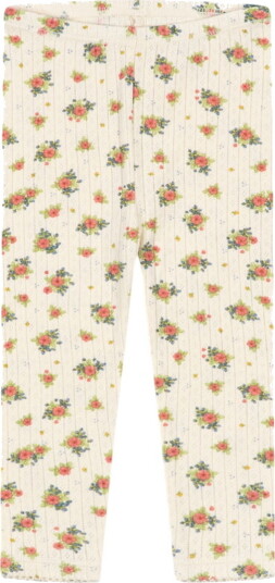 Konges Sløjd Leggings Hullmønster/Blonder Minnie Rosett Konges Sløjd 74 Leggings Beige Grønn Hvit Rød