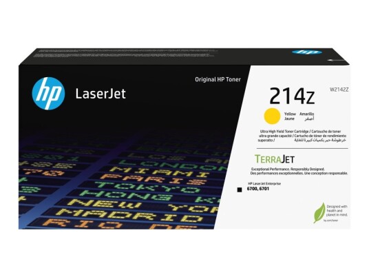 Hp 214Z Ylw Original Laserjet Supl Toner Crtg