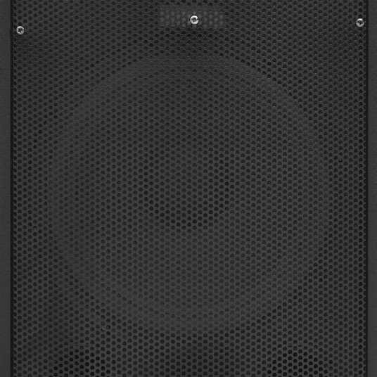 vidaXL Profesjonell passiv Hifi-scenehøyttaler 1000 W svart 32x32x64cm