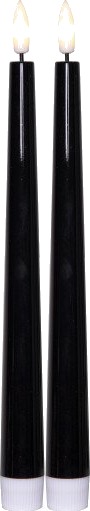 Star Trading Candy LED kronelys batteri 26 cm 2 pk