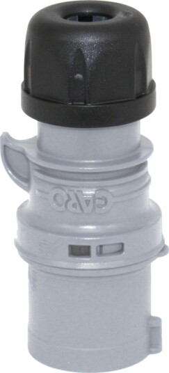 Garo P 216-12 S Støpsel IP44, 3-Polet, 16 A Grå, 12 H
