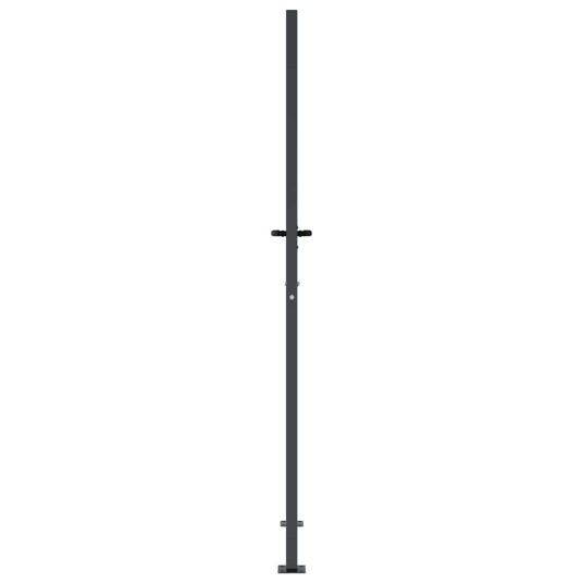Hageport antrasitt 105x180 cm stÄl gressdesign Hageport antrasitt 105x180 cm stÄl gressdesign