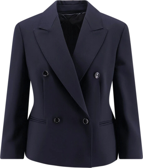Max Mara Dame Jakker Blå L, Max Mara Dame Jakker Blå L,