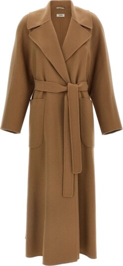 Max Mara Dame Frakker Brun S,