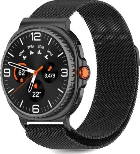 Tech-Protect MilaneseBand for Samsung Galaxy Watch 40/44/46 mm - Black