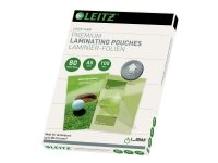 Leitz - Glanset, krystallklar - A5 (148 x 210 mm) lamineringspunger