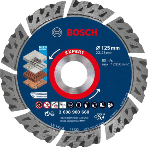 Bosch Expert Multimaterial Diamantskive Ø 125 mm for Elektroverktøy