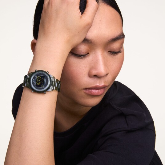 Daniel Wellington DW Watch Retro Digital Dark Green 36mm