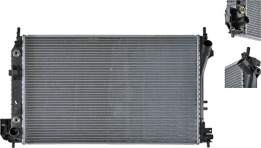 Radiator MAHLE ORIGINAL CR 1497 000S