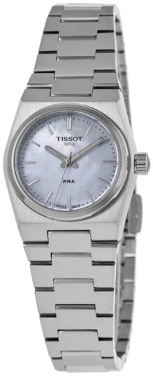 Tissot Dameklokke T137.010.11.111.00 PRX Hvit/Stål Ø25 mm