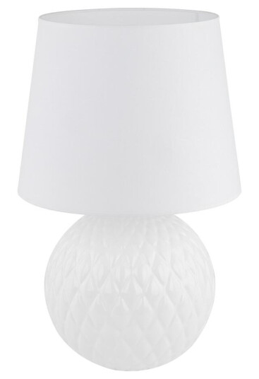 Santana bordlampe - Hvit