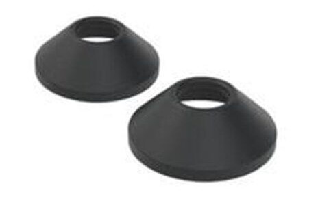 Oras cover flange 70mmx3/4 black matt