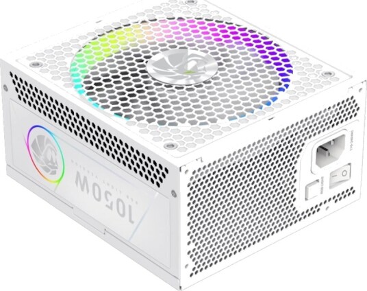 Gamemax RGB 1050G WH Strømforsyning ATX12V 1050W 80 Plus Gold Hvit Gamemax RGB 1050G WH Strømforsyning ATX12V 1050W 80 Plus Gold Hvit